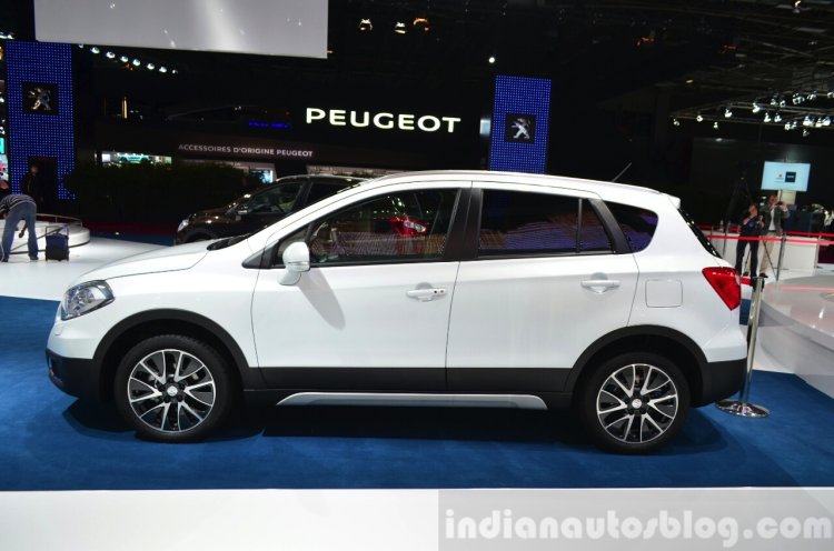 Suzuki SX4 S-Cross side at the 2014 Paris Motor Show