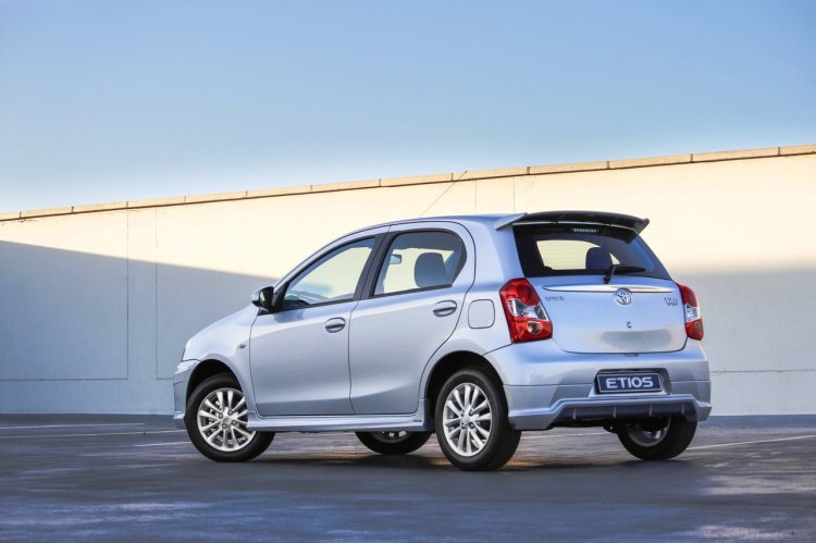 Toyota Etios Sport rear South Africa