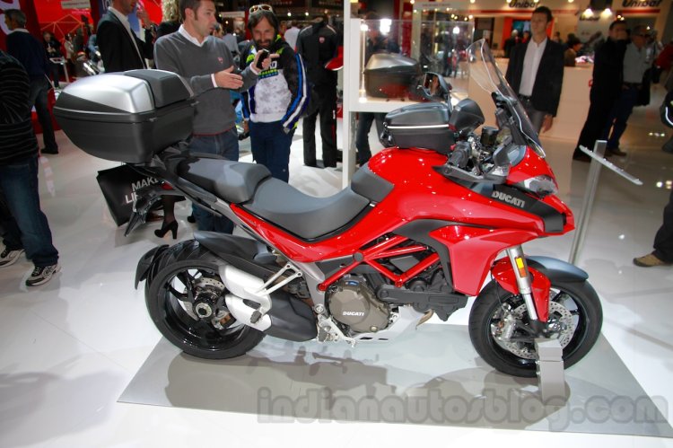 2015 Ducati Multistrada 1200 side at EICMA 2014