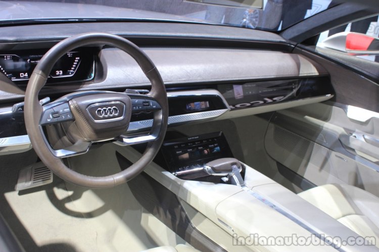Audi Prologue Concept dashboard at the 2014 Los Angeles Auto Show