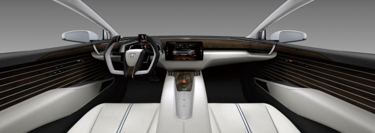 Honda FCV Concept dashboard