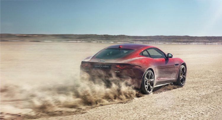 Jaguar F-Type R Coupe AWD rear three quarter