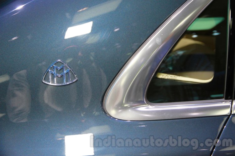 Mercedes-Maybach S600 logo at the 2014 Guangzhou Auto Show