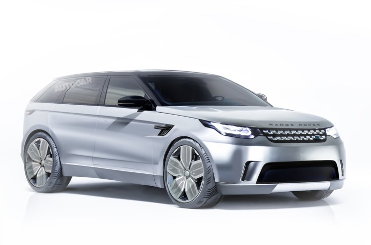 Range Rover EV rendering