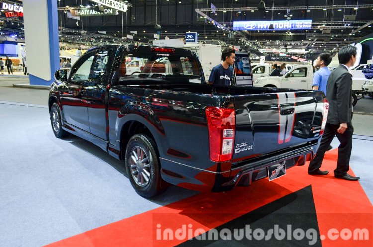 2014 Isuzu X-Series rear three quarter at the 2014 Thailand International Motor Expo