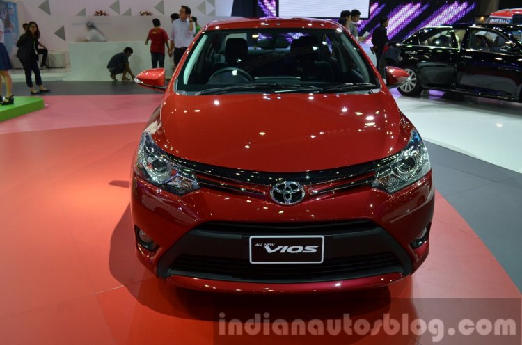 2014 Toyota Vios Front at the 2014 Thailand Motor Show