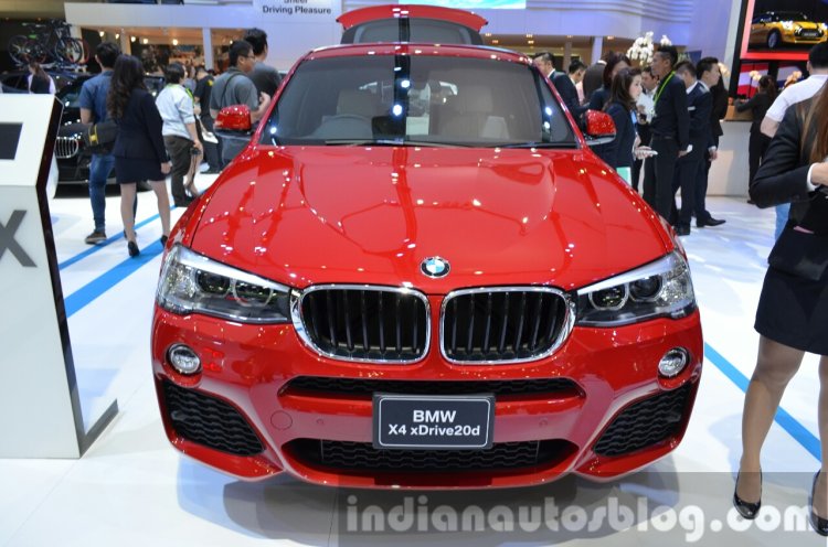 2015 BMW X4 Front at the 2014 Thailand Motor Expo