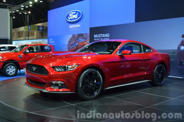 2015 Ford Mustang Left side at the 2014 Thailand Motor Show