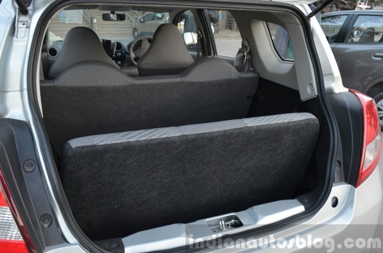 Datsun Go+ boot space Review