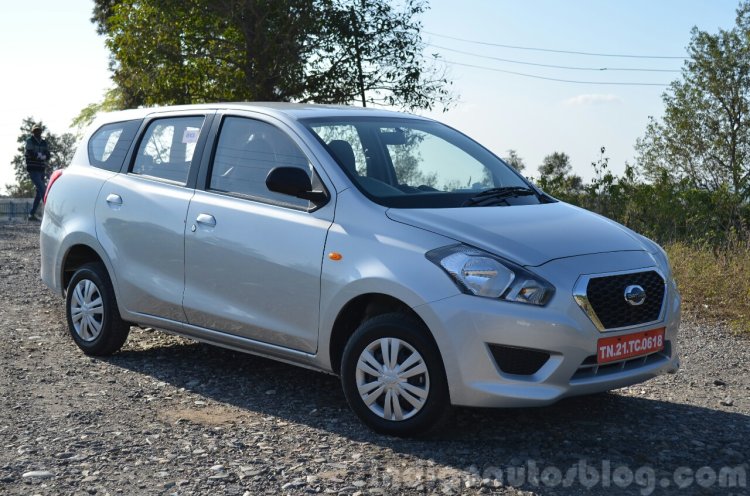 Datsun Go+ front quarters Review