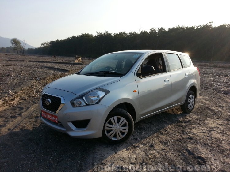 Datsun Go+ front three quarter