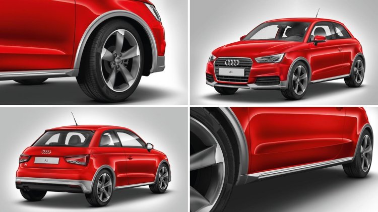 Audi A1 Active Kit all around