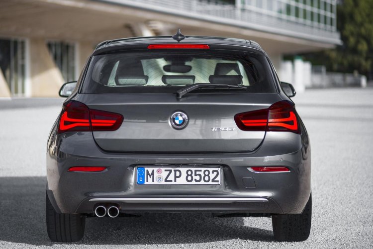 2016 BMW 1 Series facelift rear
