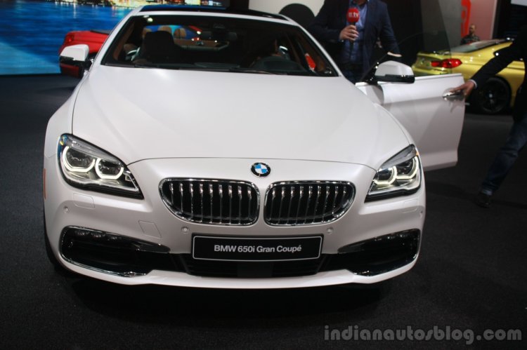 2016 BMW 6 Series Facelift at the 2015 Detroit Auto Show