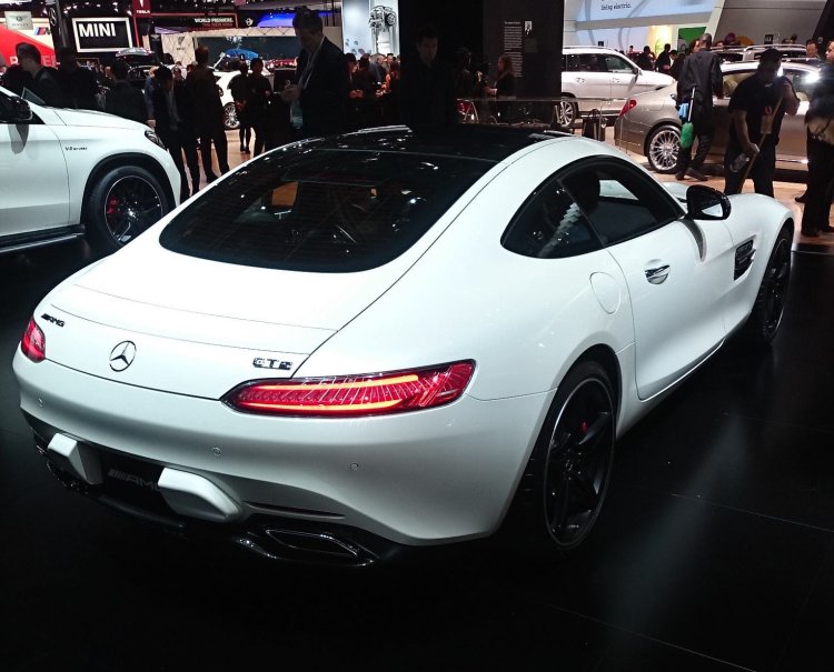 2016 Mercedes AMG GT 2015 NAIAS rear