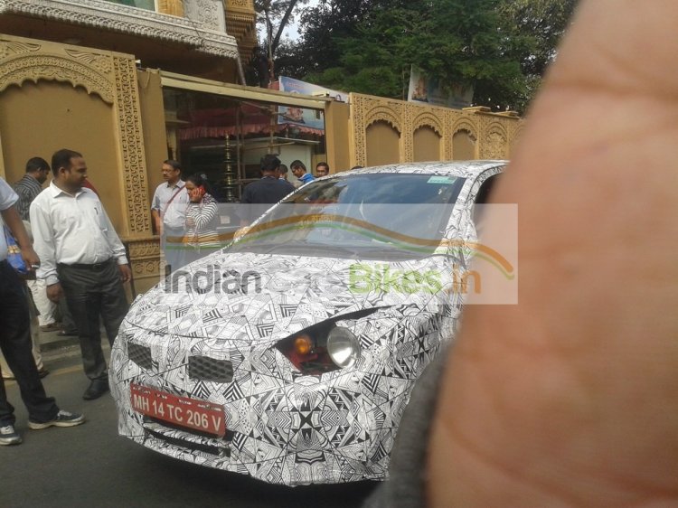 2016 Tata Kite front three quarter spied