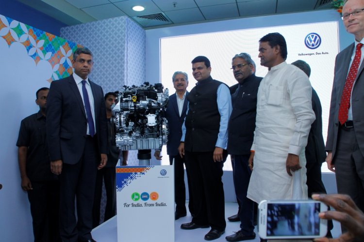 Volkswagen India Engine Assembly Plant Inaugration in Chakan Pune