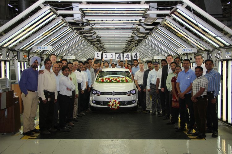 Volkswagen Pune Plant 111,444th car production