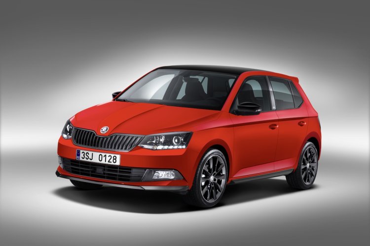 2015 Skoda Fabia Monte Carlo edition press shot