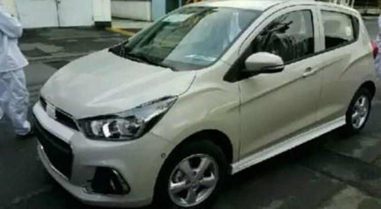 2016 Chevrolet Spark side spied
