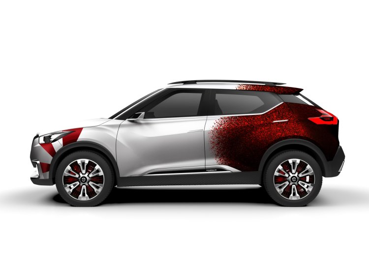 Nissan Kicks Samba concept side