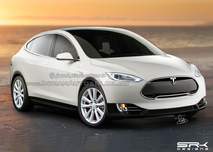Tesla Model X IAB rendering