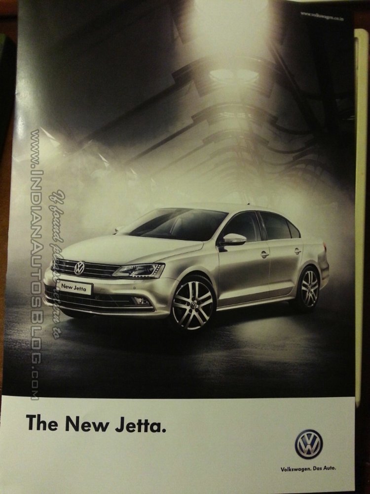Vw Jetta Facelift Brochure Inside Changes Revealed