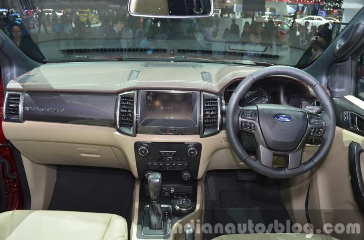 2015 Ford Everest dashboard (2015 Ford Endeavour) at the 2015 Bangkok Motor Show