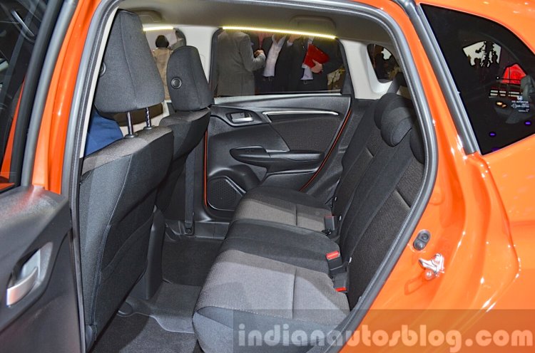 2015 Honda Jazz rear seats at 2015 Geneva Motor Show