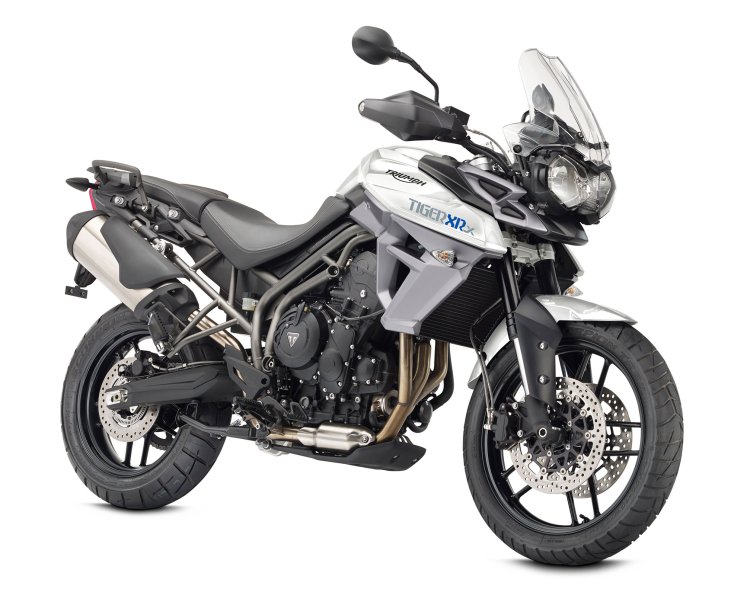 2015 Triumph Tiger 800 XRx Right Front Three Quarters