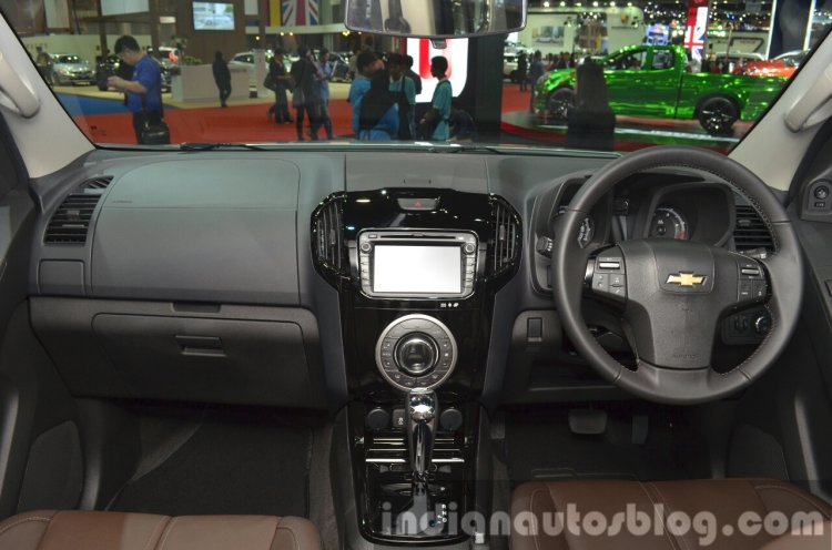 Chevrolet Trailblazer dashboard at the 2015 Bangkok Motor Show