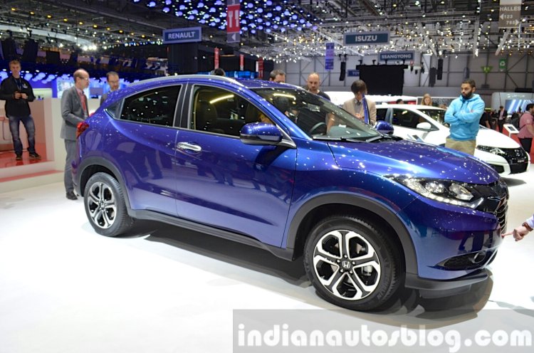 Honda HR-V side view at 2015 Geneva Motor Show