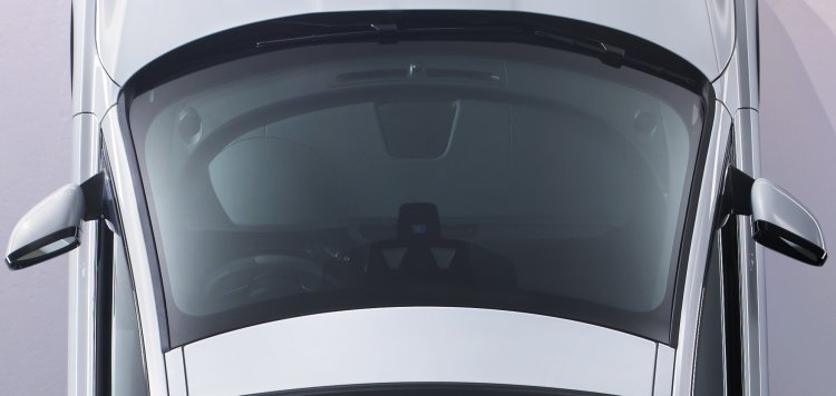 Jaguar XF dashboard top view