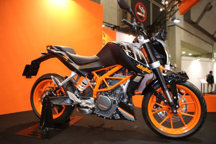 KTM 250 Duke at the Tokyo Motorcycle Show