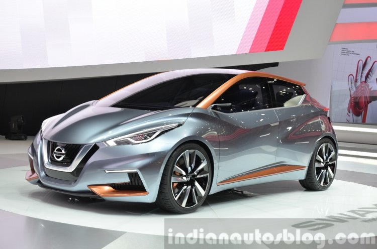 Nissan Sway Concept at the 2015 Geneva Motor Show
