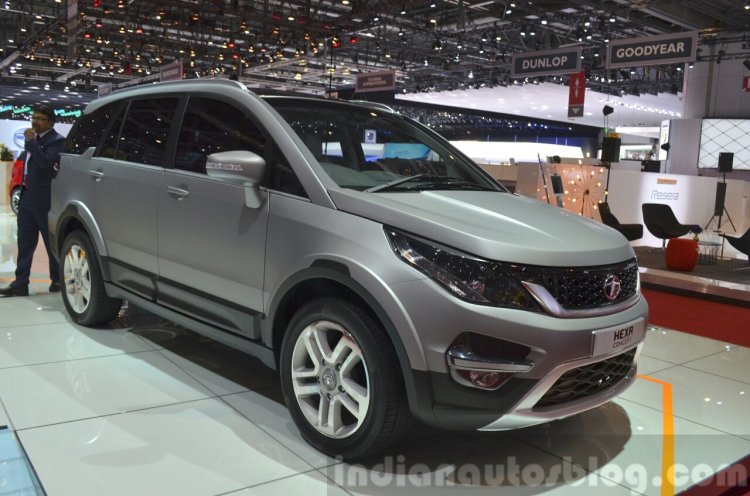 Tata Hexa at the 2015 Geneva Motor Show