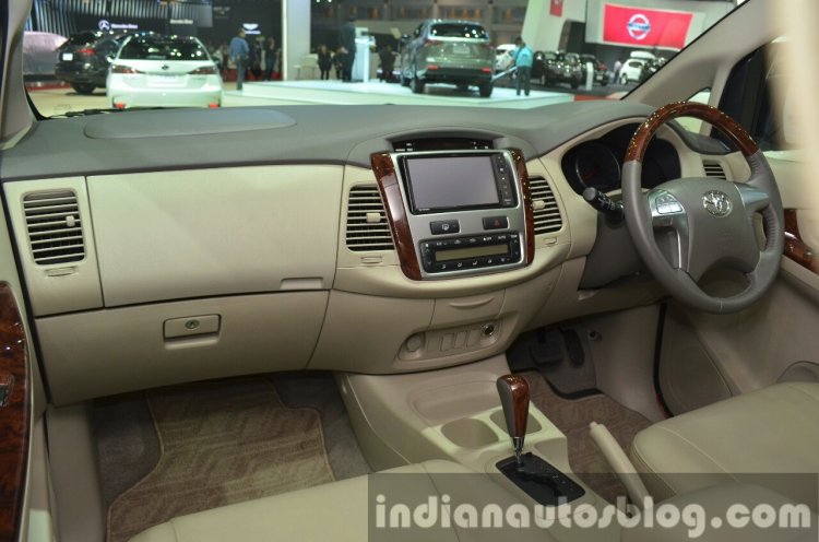 Toyota Innova dashboard at the 2015 Bangkok Motor Show