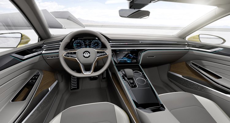 VW Sport Coupe Concept GTE dashboard