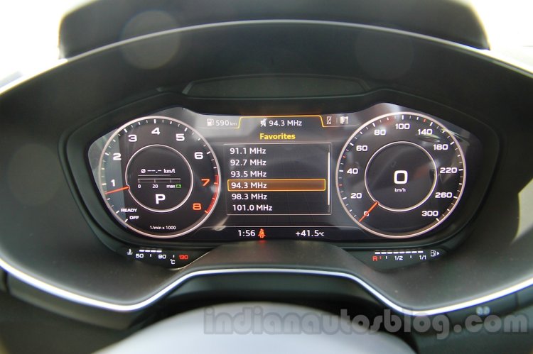 2015 Audi TT Virtual Cockpit India launch