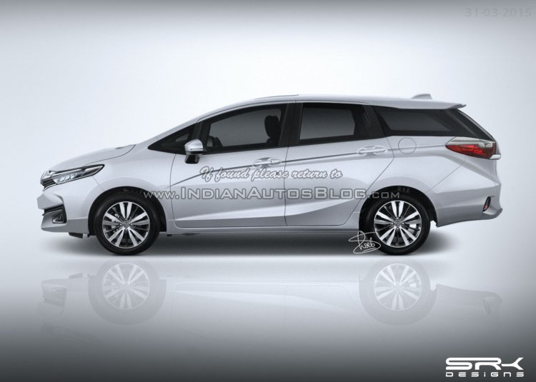 2015 Honda Jazz Honda Fit Shuttle rendering