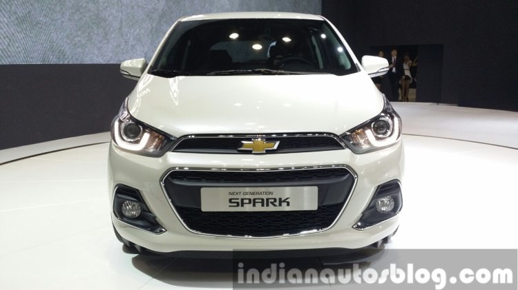 2016 Chevrolet Spark front at the Seoul Motor Show 2015