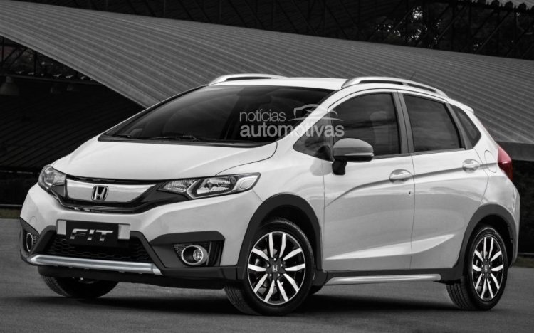 2016 Honda Fit Twist front rendering