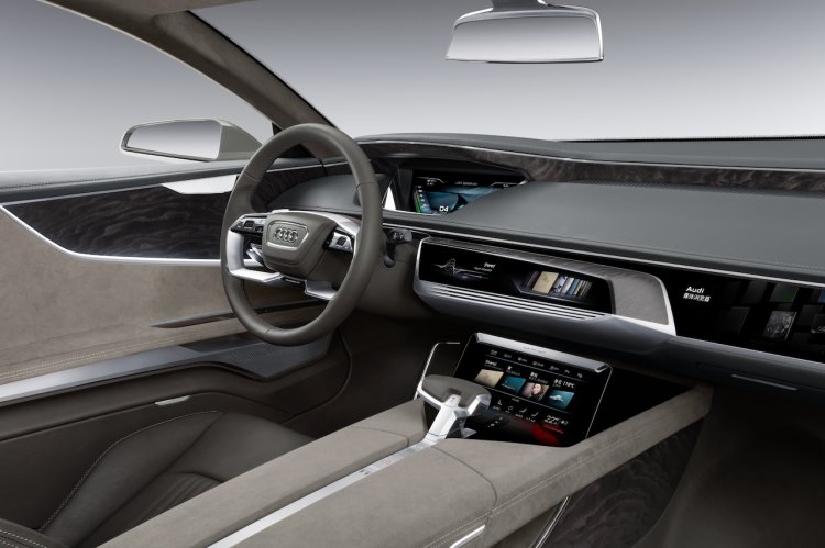 Audi Prologue allroad concept cockpit