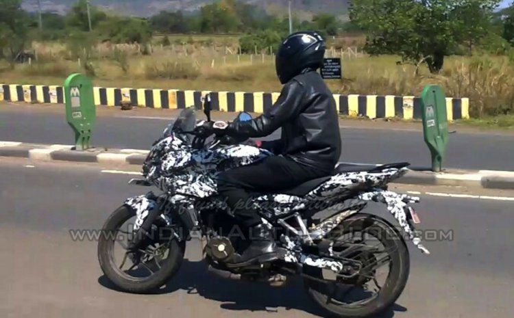 Bajaj Pulsar 150AS side IAB spied