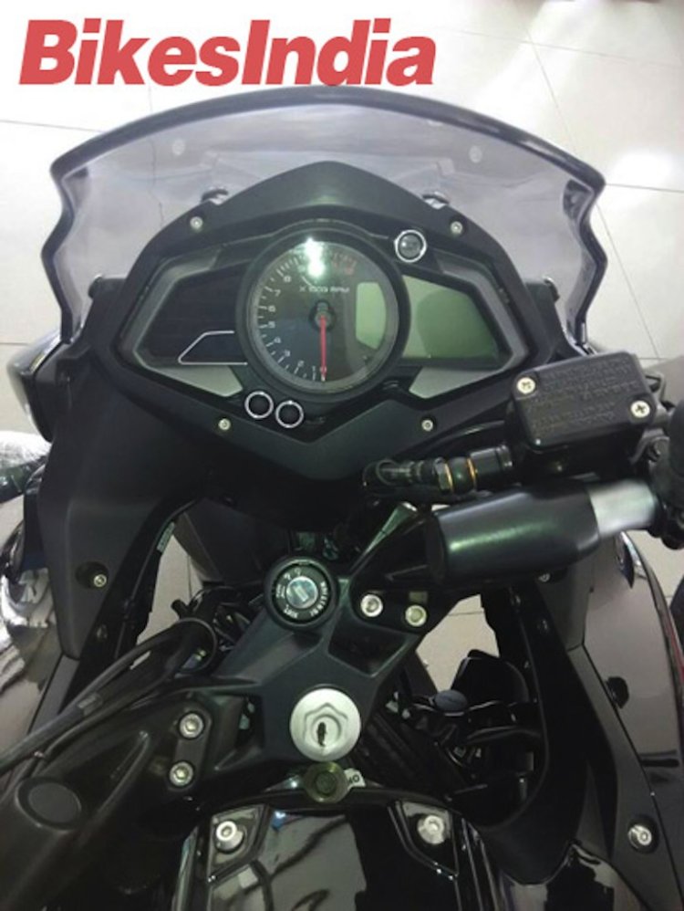 Bajaj Pulsar 200AS cluster at dealership