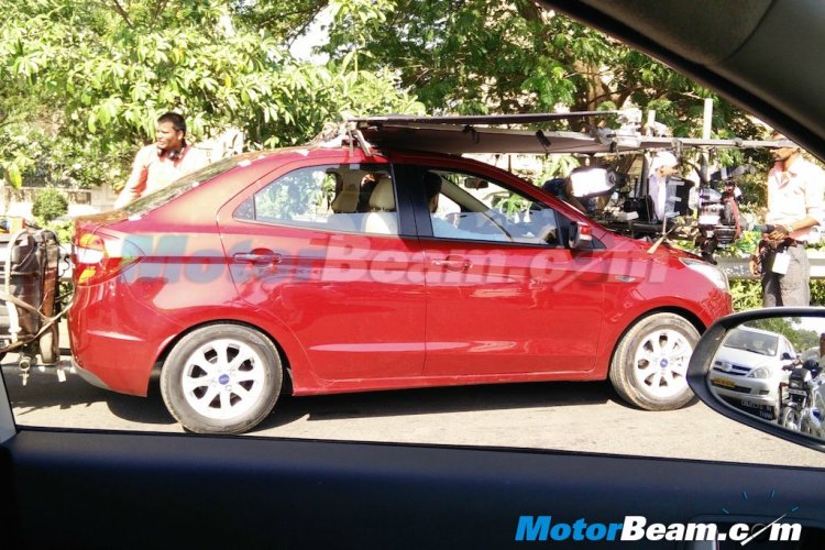 Ford Figo Aspire side TVC shoot