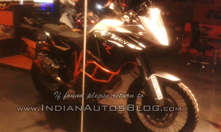 KTM 1190 Adventure R spied in India