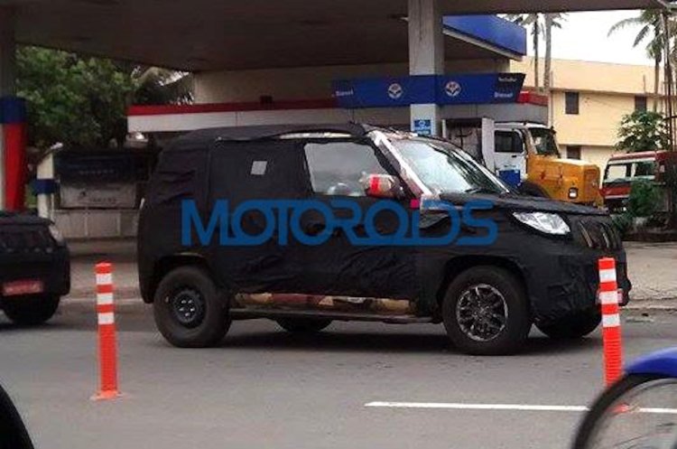 Mahindra U301 spied testing
