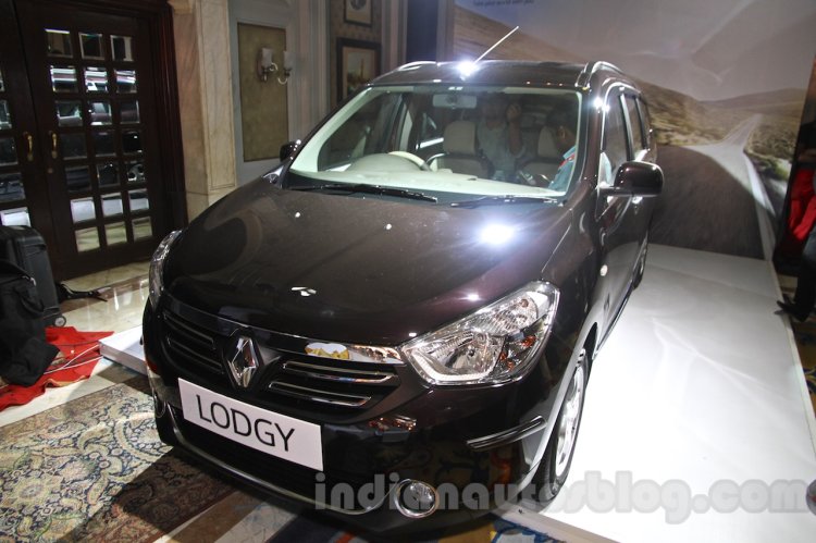 Renault Lodgy front fascia India launch