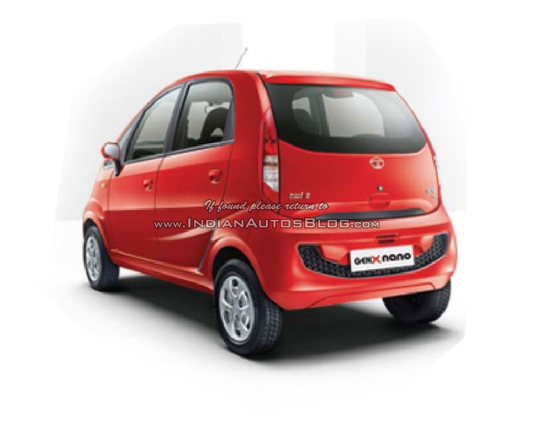 Tata Nano GenX press shots rear